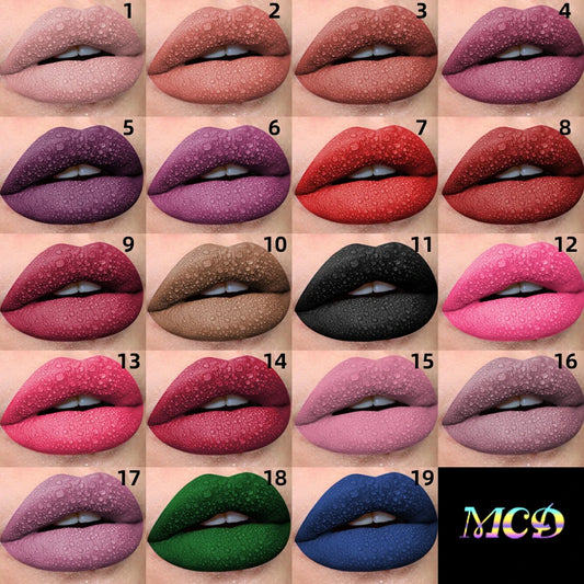 Gloss à lèvres mat velours waterproof